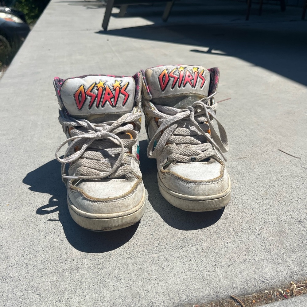 Osiris Kids High-Top Sneakers - With stars, Super y2k